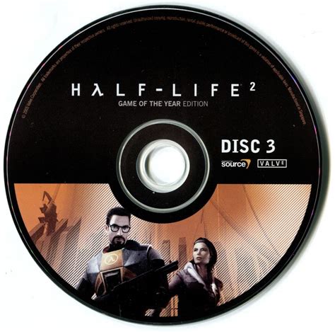 Half Life 2 Game Of The Year Edition Cover Or Packaging Material Mobygames