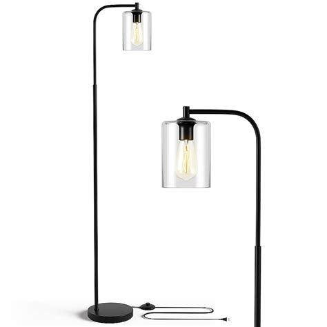 Wellfor Cw Floor Lamp 66 In Black Downbridge Floor Lamp Dzj24548us Bk