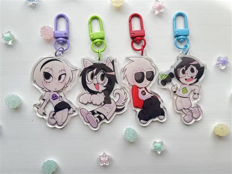 Homestuck Beta Kids Keychains Etsy
