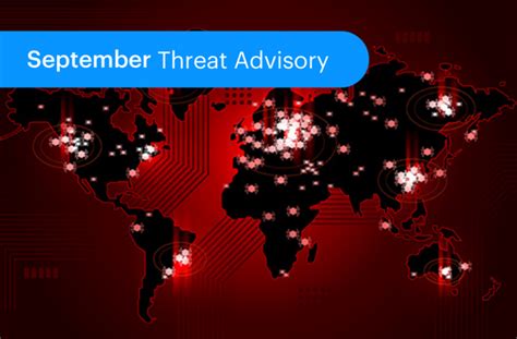 September Threat Advisory Top Securityhq