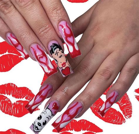 Pin By Bernice Mitchell On Aa Nail Space Acrylic Nails Coffin Pink