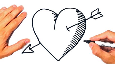 Como Dibujar Un Corazón Dibujo Bonito De CorazÓn Youtube