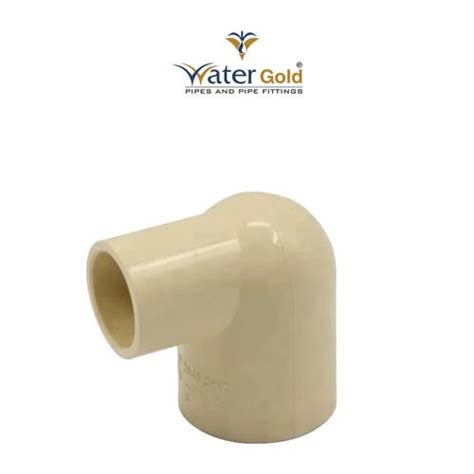 Degree Water Gold Cpvc Reducer Elbow For Plumbing Pipe At Rs