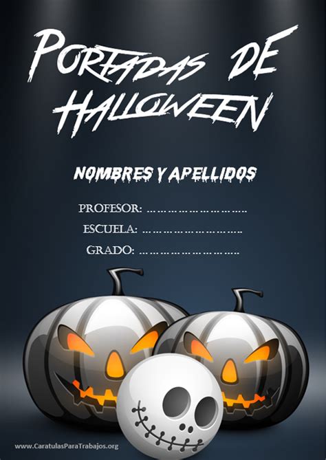 ᐉ Portadas de Halloween 15 Exclusivos Diseños