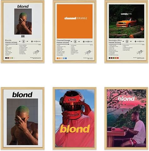 Amazon Echocanvas Frank Ocean Blonde Album Poster Channel Orange