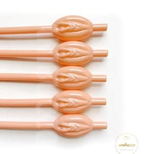 Pussy Vagina Straws Bachelor Party Supplies Bachelorette Party Favor Adult Themed Party Stag Hen