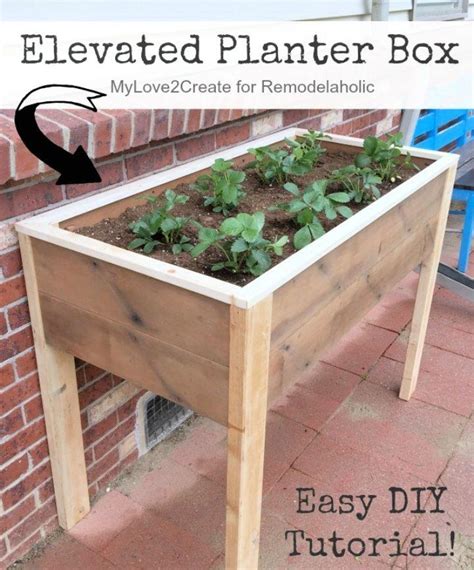 15 Free Diy Elevated Garden Bed Plans You Can Build