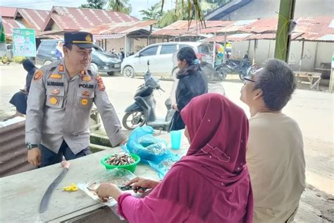 Dialog Bersama Warga Kapolsek Tambang Ajak Jaga Keamanan Jelang Pemilu