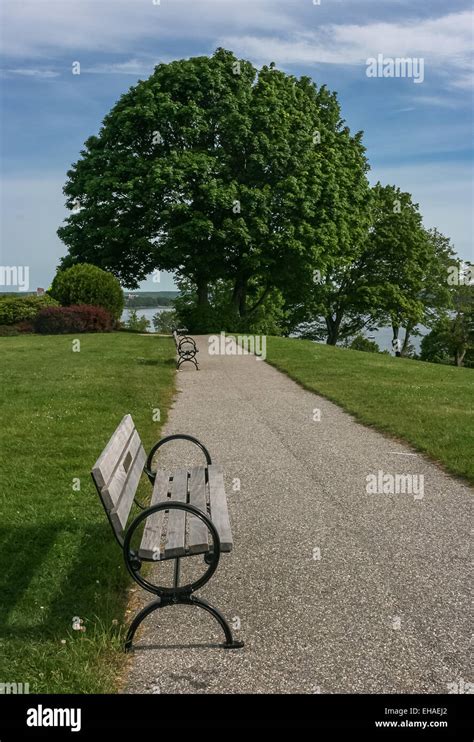 park in Portland, Maine Stock Photo - Alamy