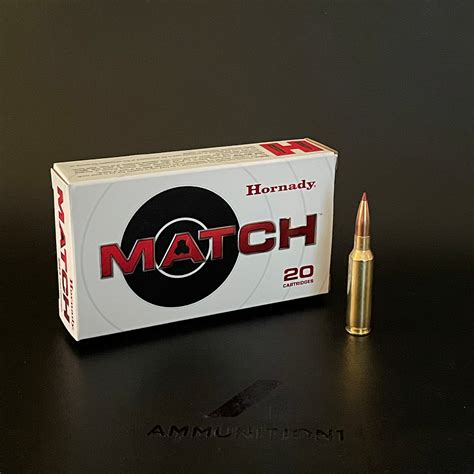 Hornady Match 6 5 Creedmoor 120 Gr Eld 20 Rnd Bx Ammunition1