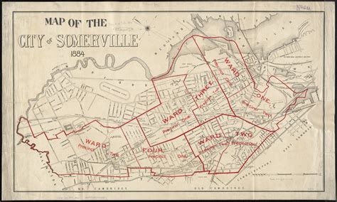 Map of the city of Somerville 1884 - Norman B. Leventhal Map ...