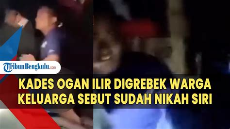 Memalukan Kades Teluk Kecapi Ogan Ilir Digerebek Bersama Wanita