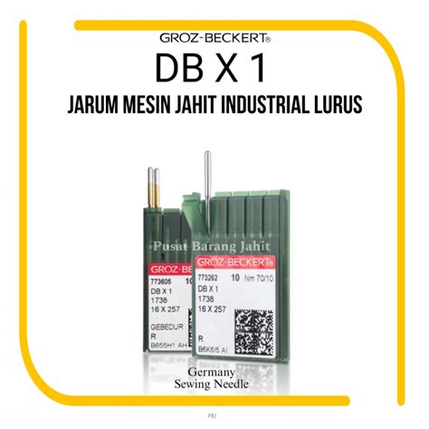 Jual Dbx Db X Groz Beckert Jarum Jahit Mesin Industri Shopee