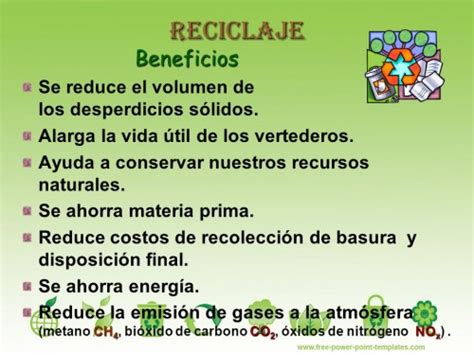 Beneficios Del Reciclaje Para El Medio Ambiente Qu Cosas Se Pueden