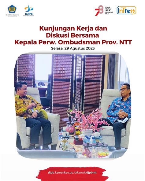 Kunjungan Kerja Diskusi Bersama Kepala Perwakilan Ombudsman Prov Ntt