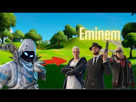 Eminem ve Fortnite Challange Loot pouze z dronů YouTube