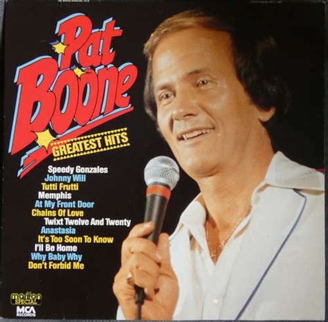 Pat Boone Pat Boone Greatest Hits Lp Comp Vinyl Schallplatte