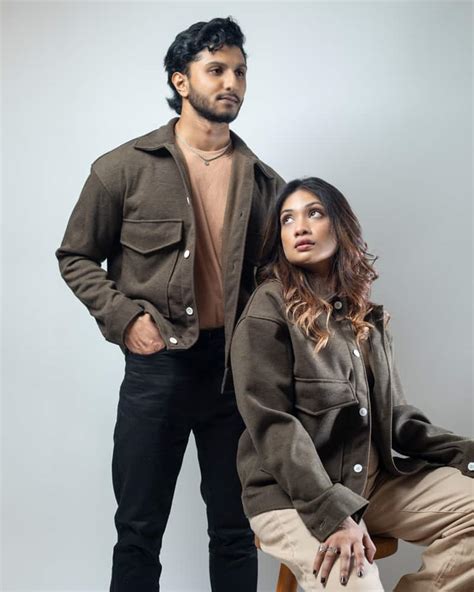Men's Thick Boxy Jacket in Olive - Gorur Ghash