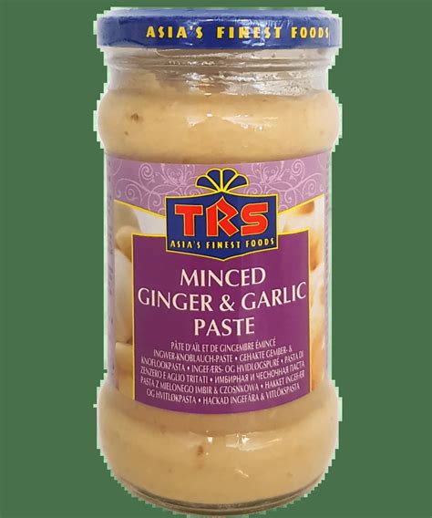 TRS Minced Ginger Garlic Paste 300 G Indian Food Store