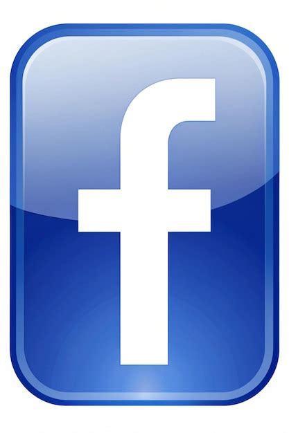 Facebook Official Icon In Unique Blue Color Vector Art Premium AI