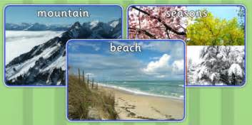 Physical Geography Pictures for School | Display Resources