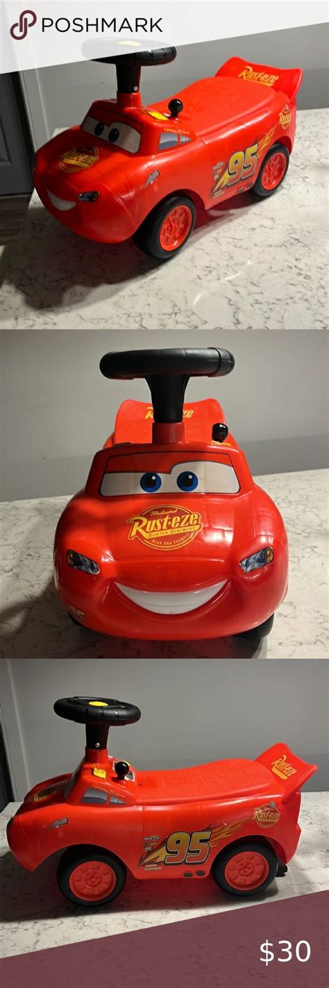 Lightning McQueen ride on car. | Lightning mcqueen, Car, Riding