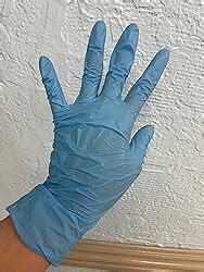 Amazon Sunnycare Blue Nitrile Medical Exam Gloves Powder