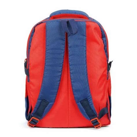 Red And Blue School Backpack At Rs 550piece School Bags In Delhi Id