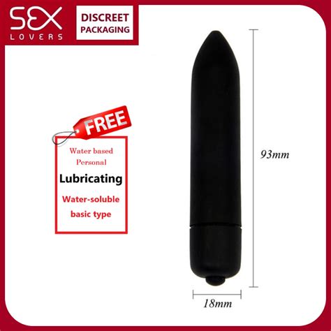 Mini Bullet Shape Waterproof 10 Speed Vibration Adult Sex Toys For