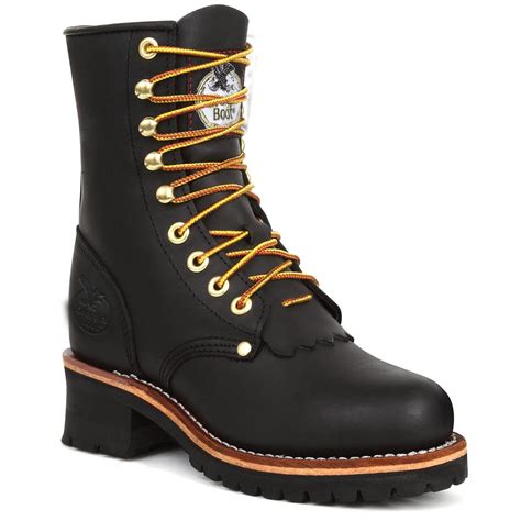 Women S Georgia® Work Logger Boots Black 186348 Work Boots At Sportsman S Guide