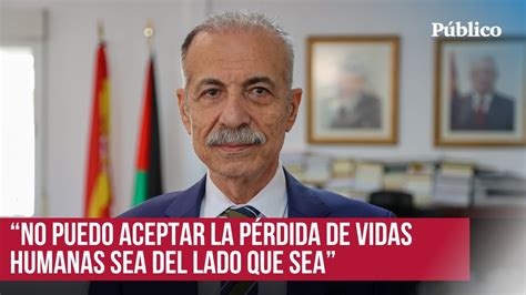 Entrevista al embajador jefe de la misión diplomática de Palestina en