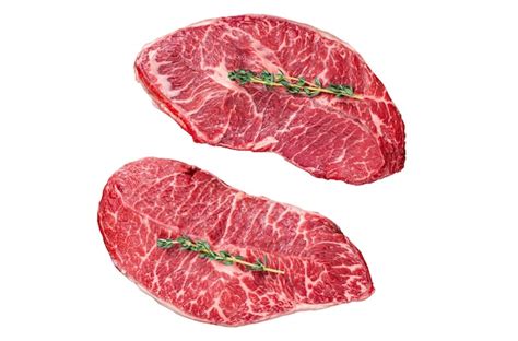 Premium Photo Raw Shoulder Top Blade Cut Or Australia Wagyu Oyster