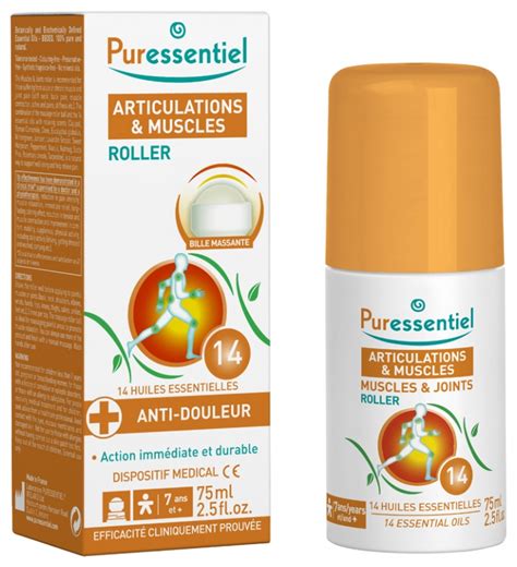 Puressentiel Articulations Muscles Roller Aux Huiles Essentielles