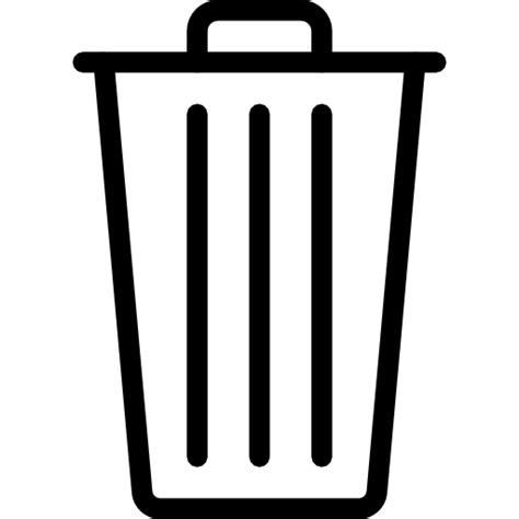 Trash Can Icon Png Free Icons Library