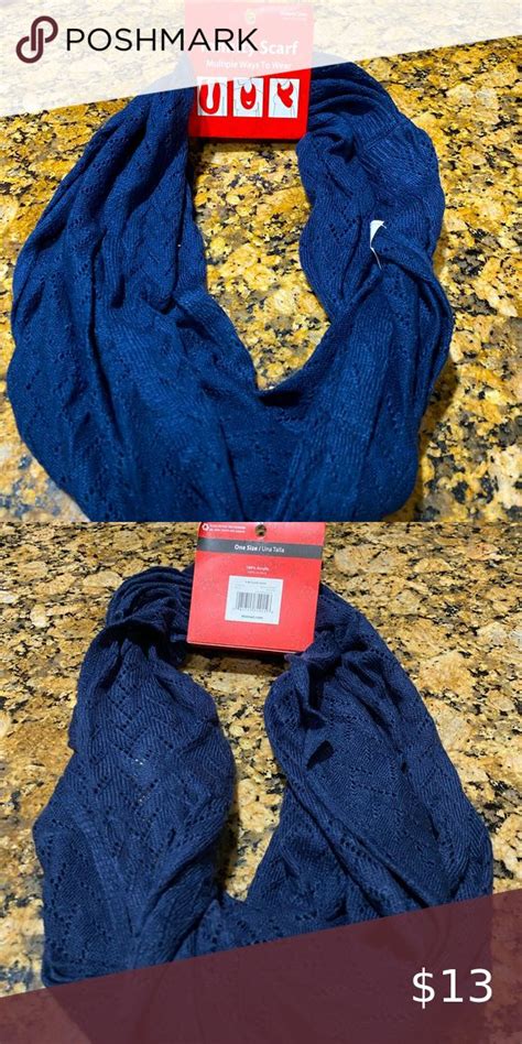 Brand new blue Infinity Scarf New Blue, Winter Looks, Infinity Scarf, Blue Sapphire, Brand New ...