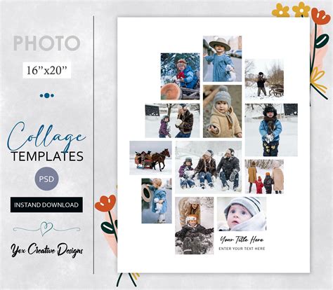 Layout Photo Collage Template