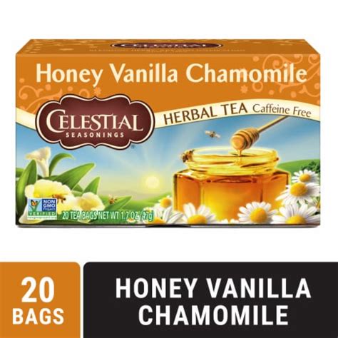 Celestial Seasonings Caffeine Free Honey Vanilla Chamomile Herbal Tea