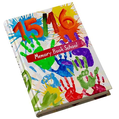 Fingerpaint Yearbook Cover Yearbook Covers Memory Book Cover