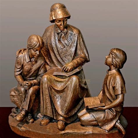 Metal Bronze Catholic Religious Saint Elizabeth Ann Seton Statue