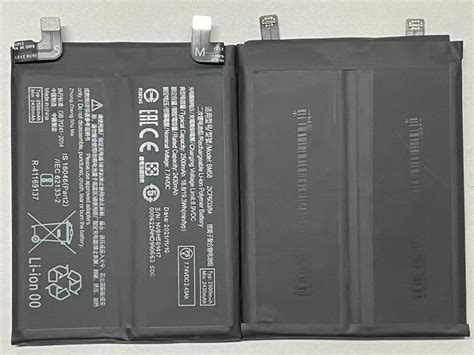 BM58 Battery 2500mAh 19 3WH 7 74V Xiaomi 11T Pro Batteryclub Org