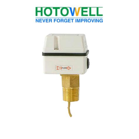 SPDT Water Flow Switch Stainless Steel Liquid Flow Switch For Heat Pump