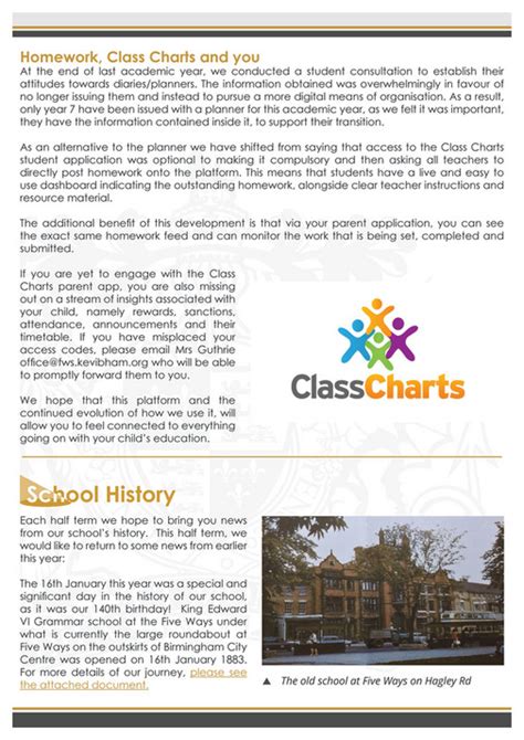 King Edward VI Five Ways Schoo Spotlight Issue 1 Oct 23 Page 4 5