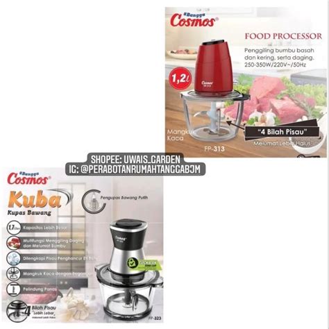 Jual Blender Cosmos Chopper Penggiling Daging Food Processor Fp