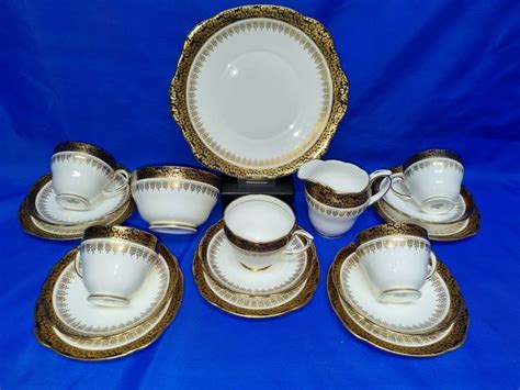 Duchess 18 Piece Tea Set Floral Design Tea Cups Saucers Side Plates 6 Persons • £89 40 Bone