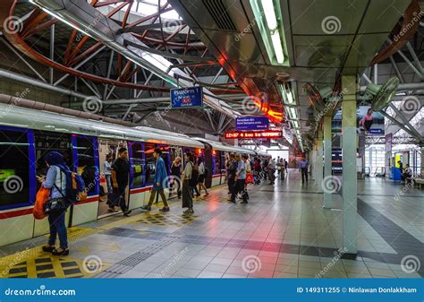 Metro Station in Kuala Lumpur, Malaysia Editorial Image - Image of ...