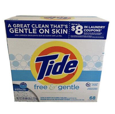 Tide Free Gentle Powder Laundry Detergent Loads New Ebay