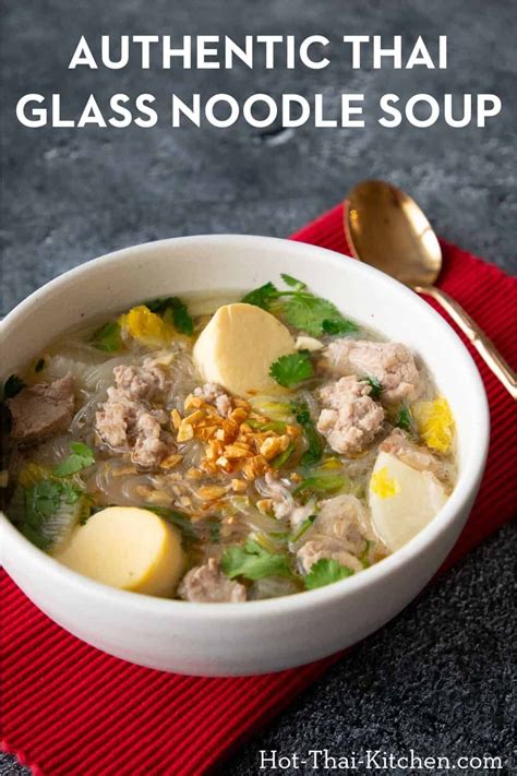 Thai Glass Noodle Soup My Weekly Staple Gaeng Jued Recipes Asian