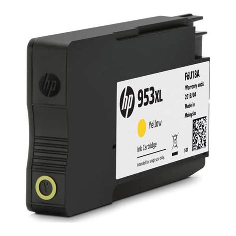 Hp 953xl F6u18ae Yellow Ink Cartridge Best Value Fast Delivery