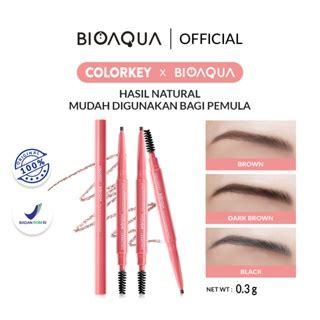 Jual Colorkey X Bioaqua Fine Brow Sclupting Pencil Pensil Alis