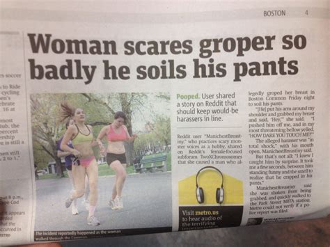 To The Girl Who Made The Guy Crap His Pants In Boston You Made The Boston Metro Imgur